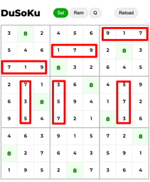 Sudoku repeating pattern