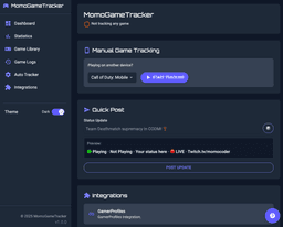 Momocoder.click Momogametracker